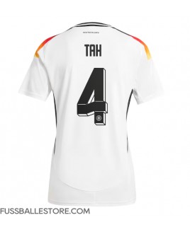 Günstige Deutschland Jonathan Tah #4 Heimtrikot EM 2024 Kurzarm